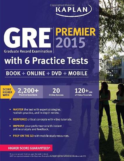 Picture of GREÂ® Premier 2015 with 6 Practice Tests