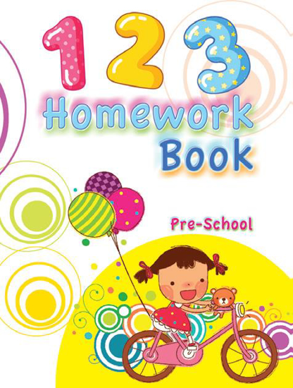 Picture of 123 Homework Book  - Pre -School