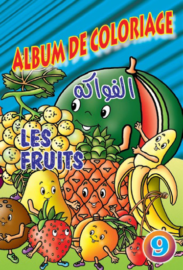 Picture of Album De Coloriage - LES FRUITS / 9 L