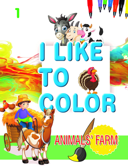 Picture of I Like To Color - ANIMALS' FARM / 1