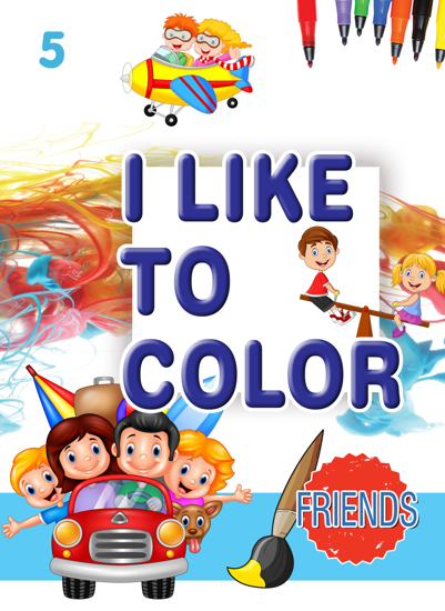 Picture of I Like To Color - FRIENDS / 5