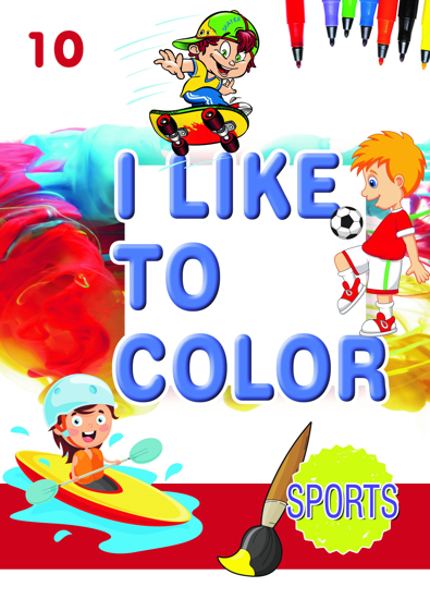 Picture of I Like To Color - SPORTS / 10