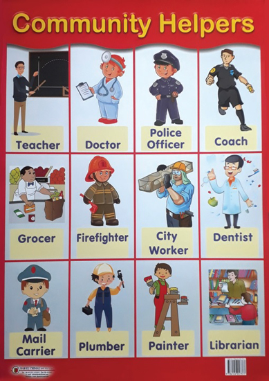 Picture of Posters: Community Helpers / Aides Communitaires 