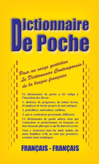 Picture of Dictionnaire de Poche - Français/Français